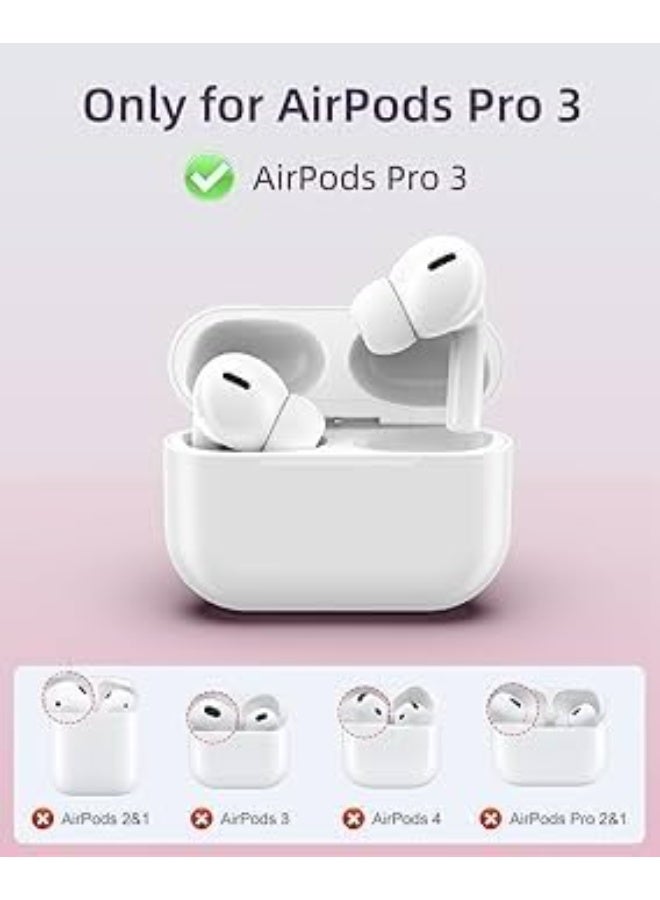 Fekra Lock Case for Apple Airpods Pro 3 (2025), Rugged Protection with Secure Lock for Airpods Pro 3 3rd Generation Cover with Cleaner Kit (Fluffy Black, AirPods Pro 3 (2025)) - Image 2